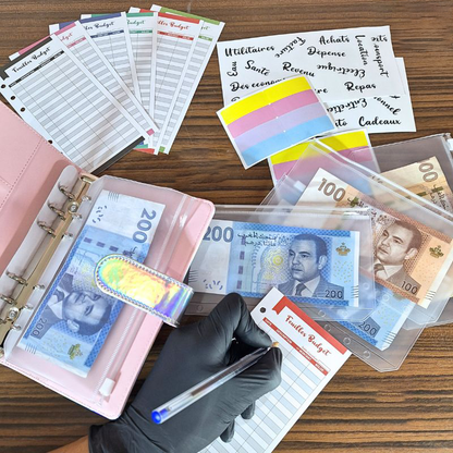 محفظة عملية لتنظيم الميزانية الشهرية